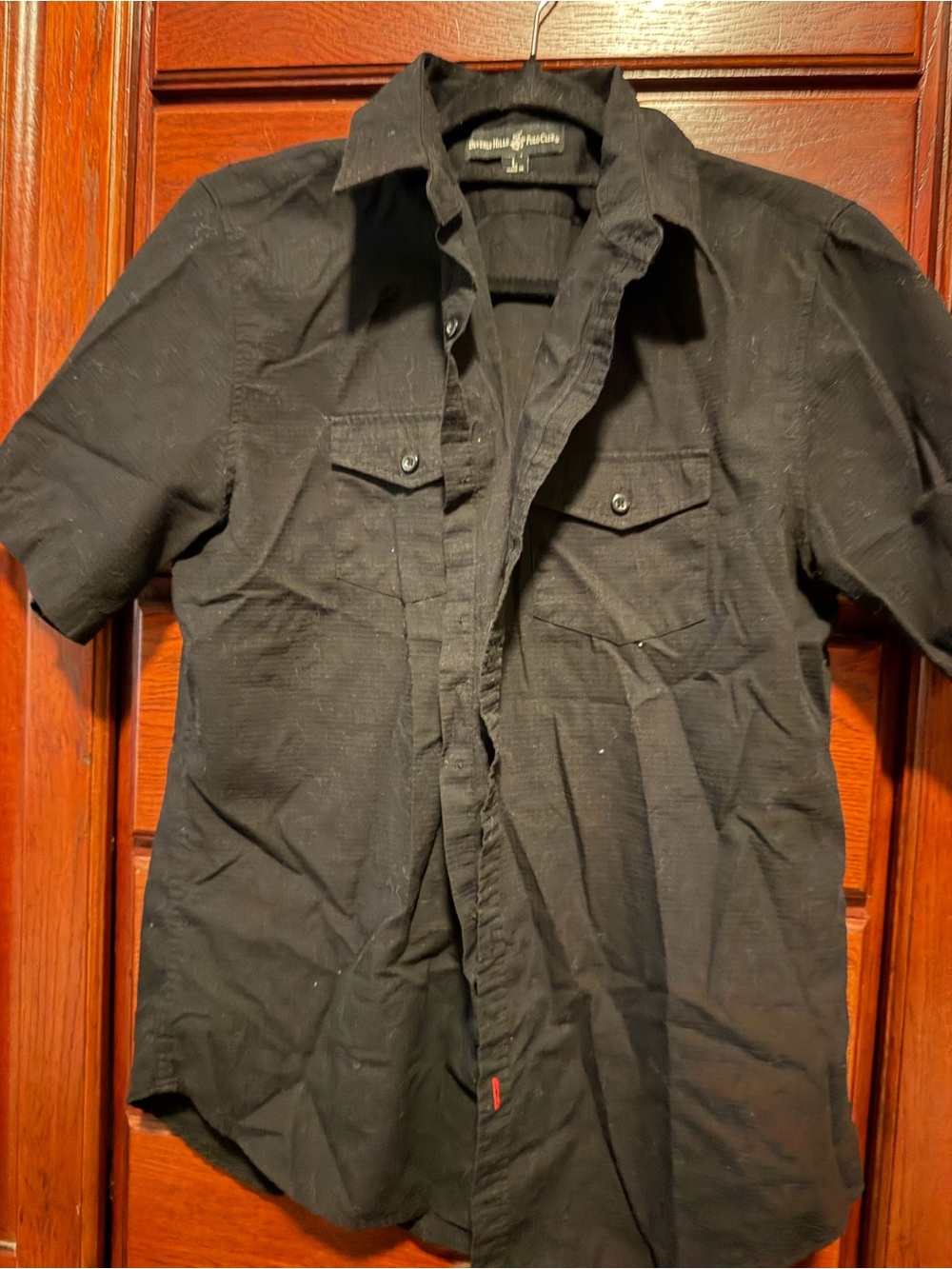 Beverly Hills Polo Club Black Men's Button-Up Shirt